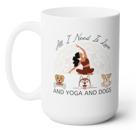 Yoga Dogs Mug