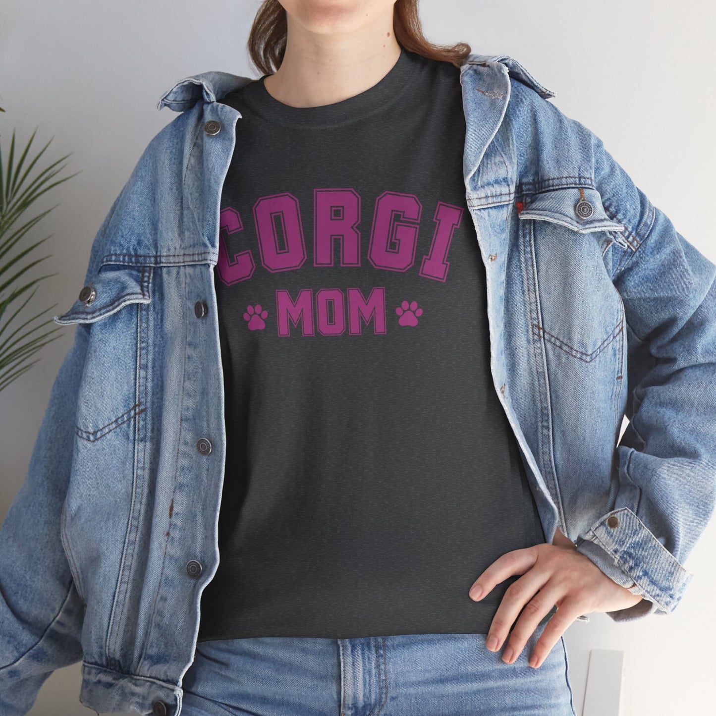 CORGI MOM Unisex Heavy Cotton Tee US