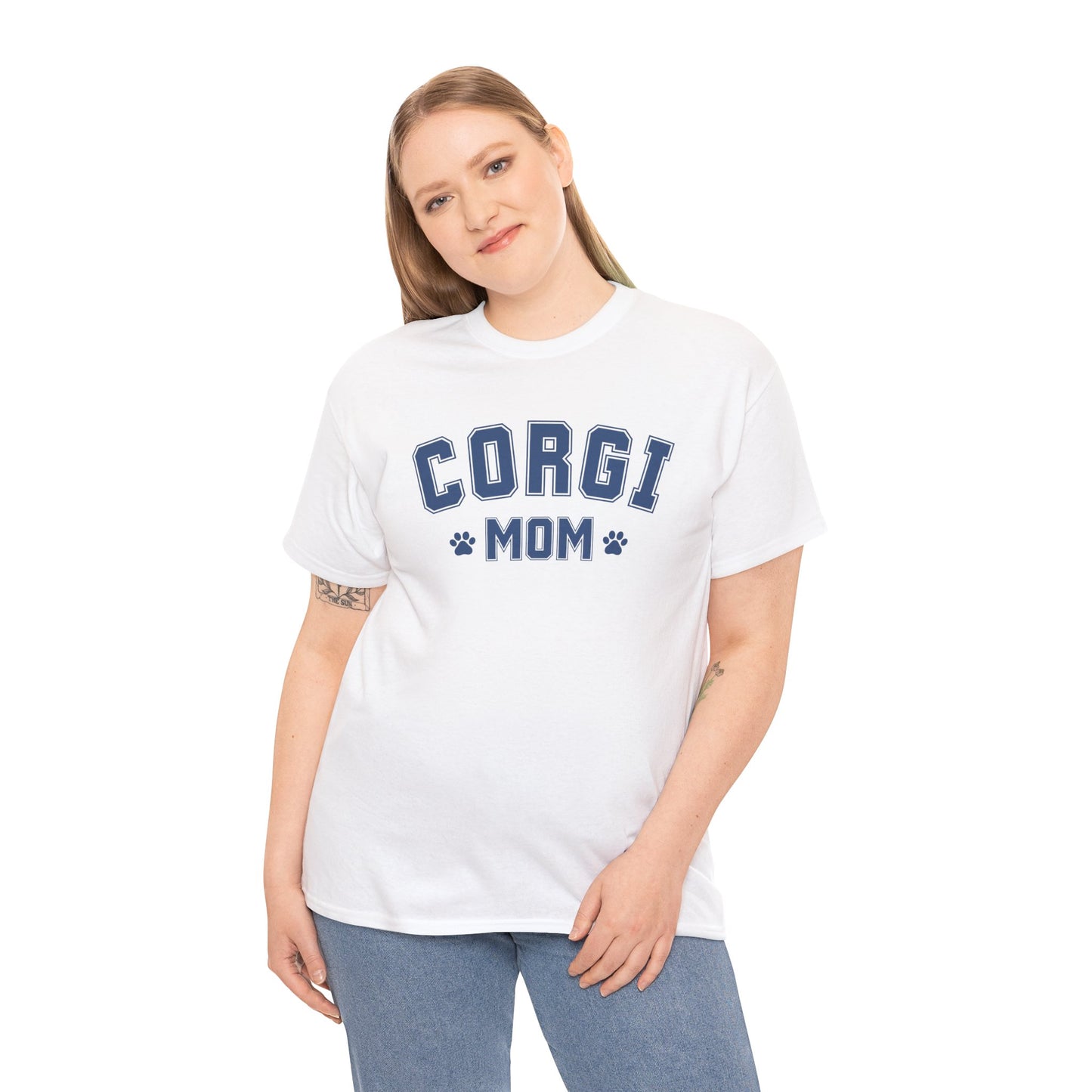 CORGI MOM Unisex Heavy Cotton Tee US