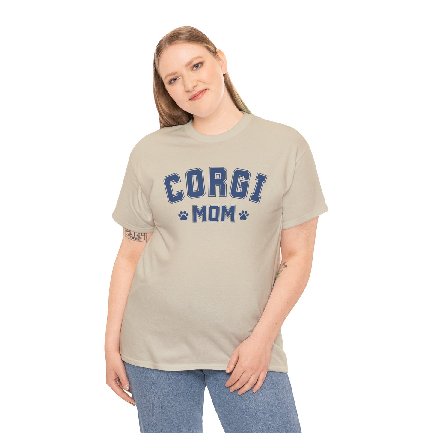 CORGI MOM Unisex Heavy Cotton Tee US