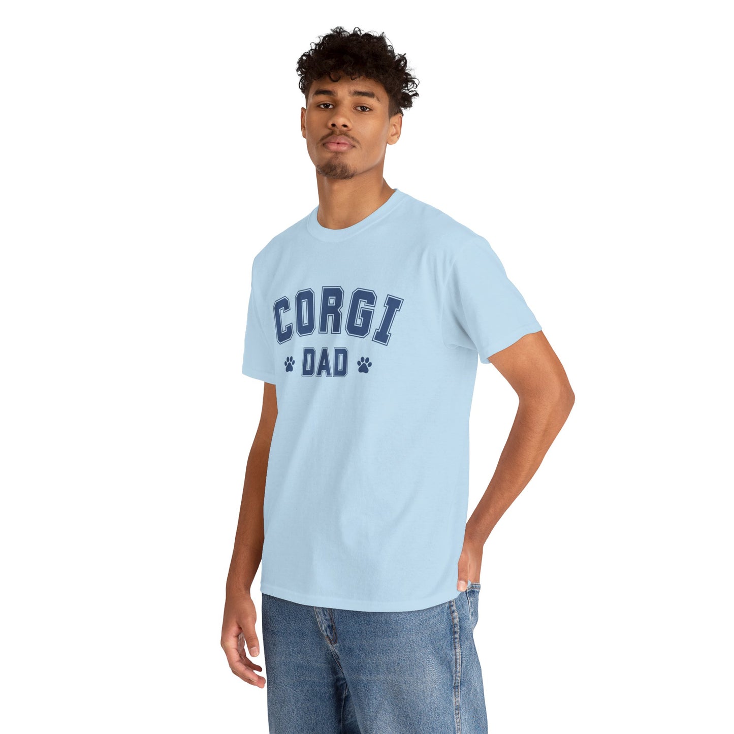 CORGI DAD Unisex Heavy Cotton Tee AU