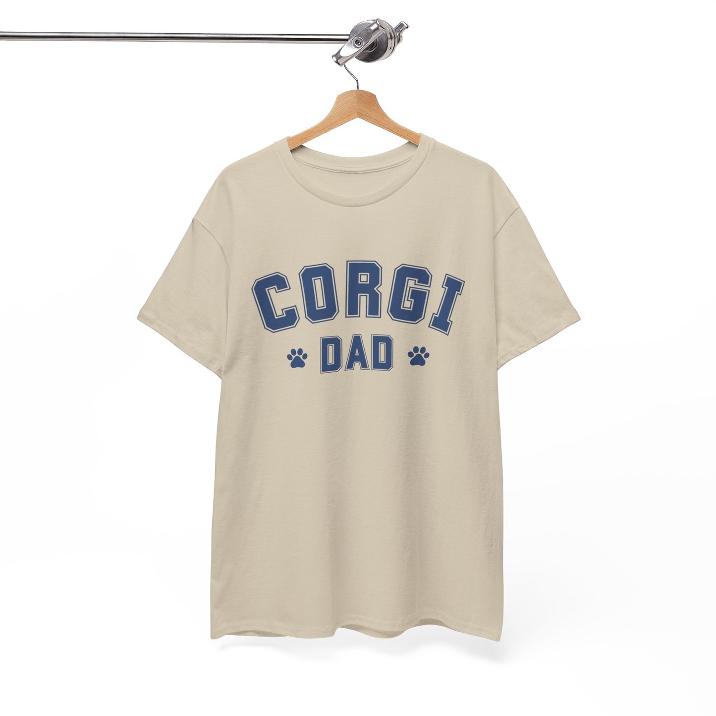 CORGI DAD Unisex Heavy Cotton Tee AU