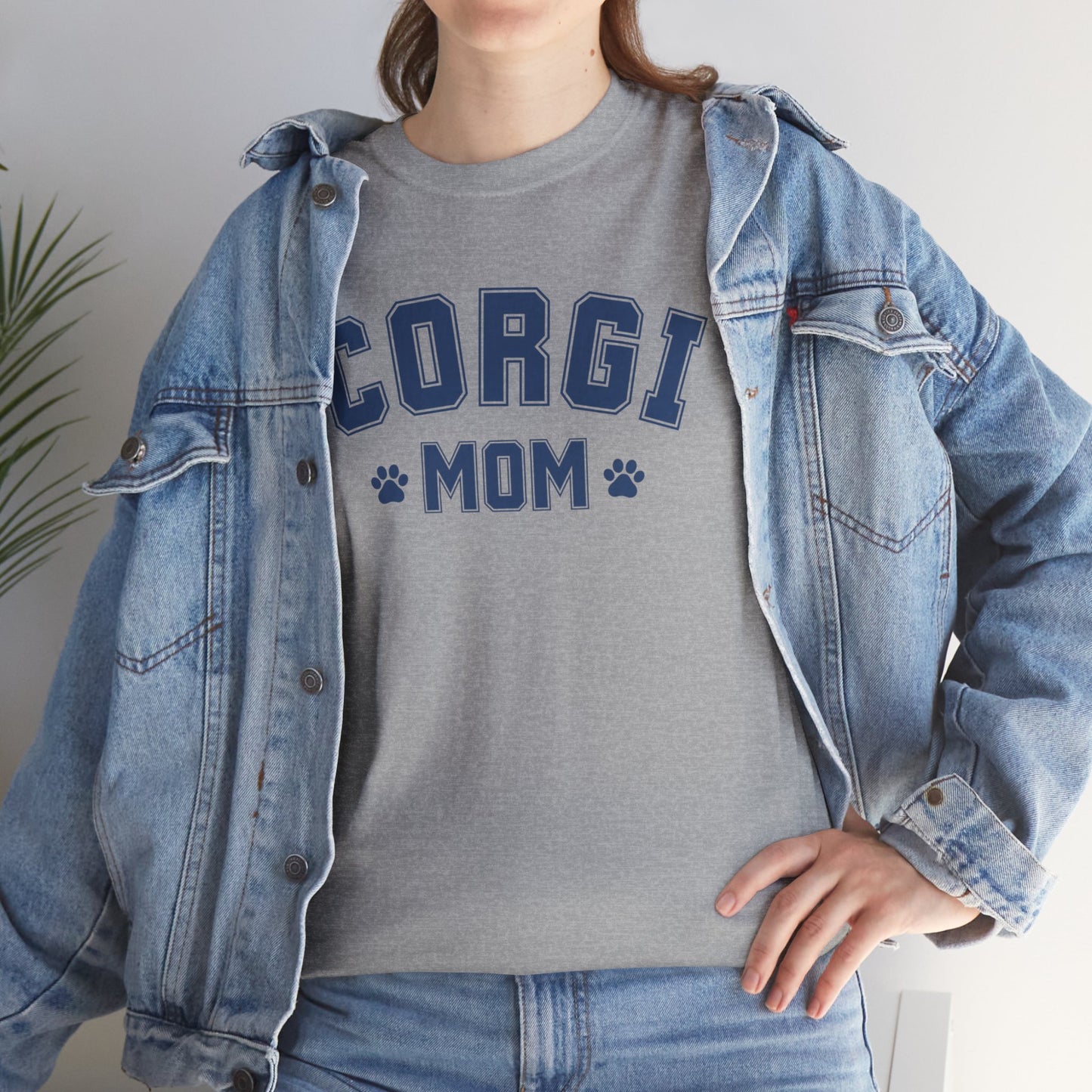 CORGI MOM Unisex Heavy Cotton Tee US