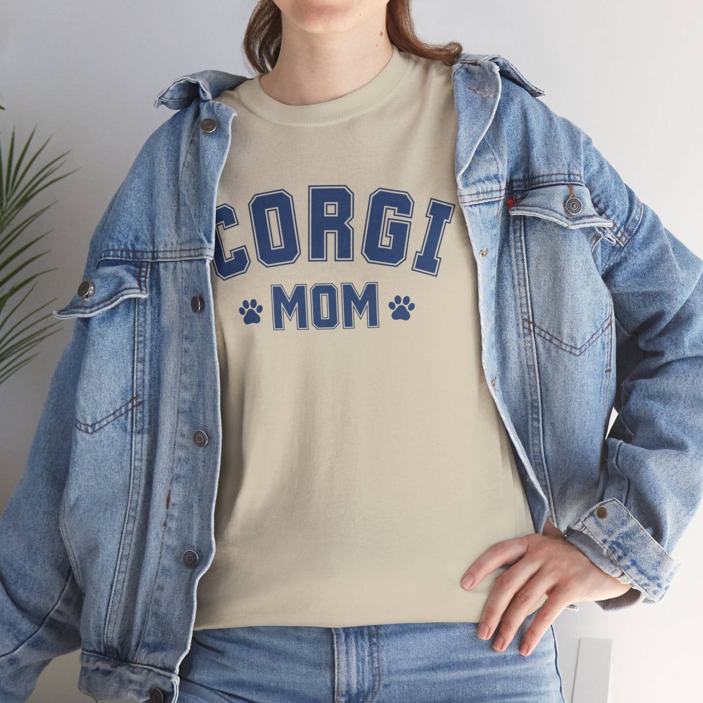 CORGI MOM Unisex Heavy Cotton Tee US