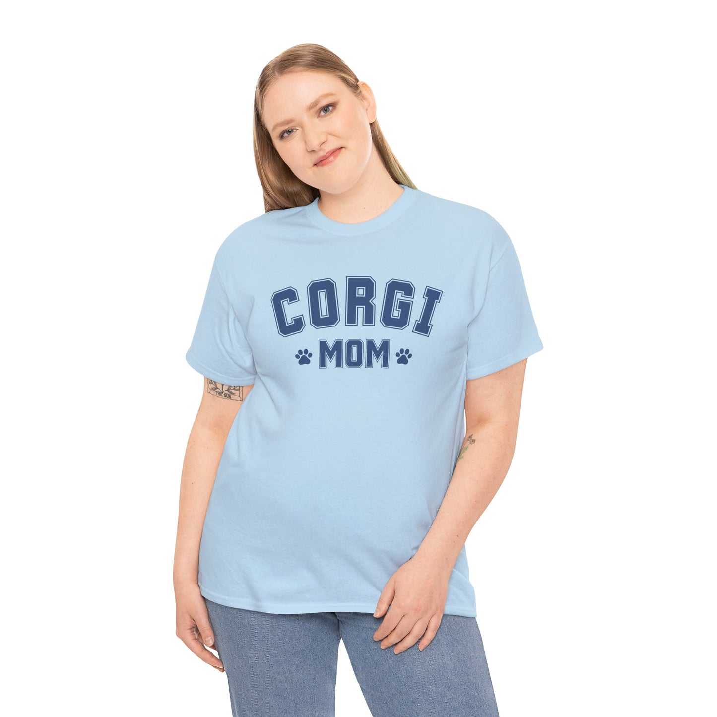 CORGI MOM Unisex Heavy Cotton Tee US