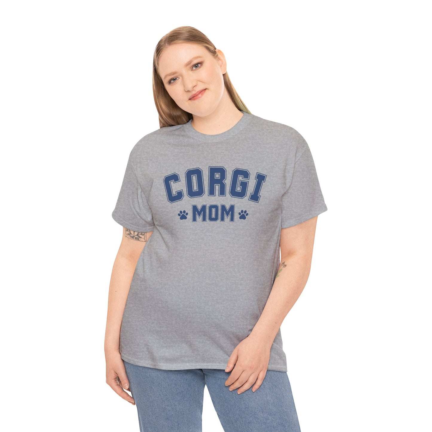 CORGI MOM Unisex Heavy Cotton Tee US