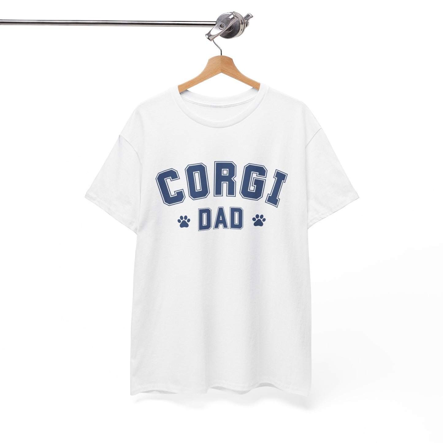 CORGI DAD Unisex Heavy Cotton Tee AU