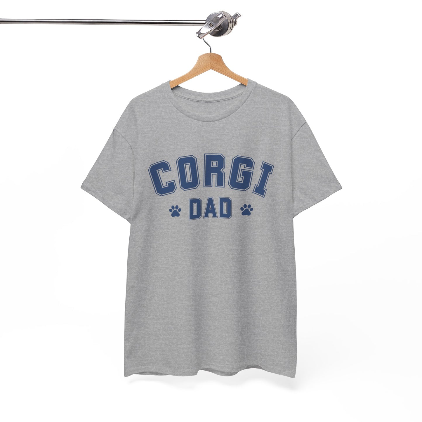 CORGI DAD Unisex Heavy Cotton Tee AU