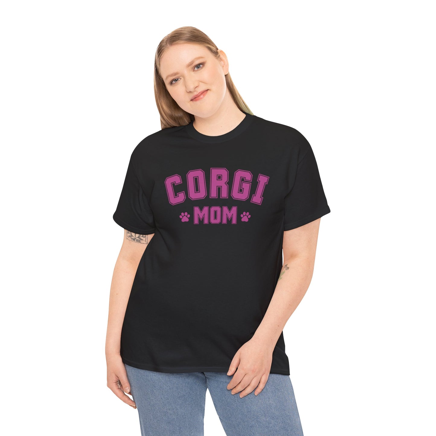 CORGI MOM Unisex Heavy Cotton Tee US