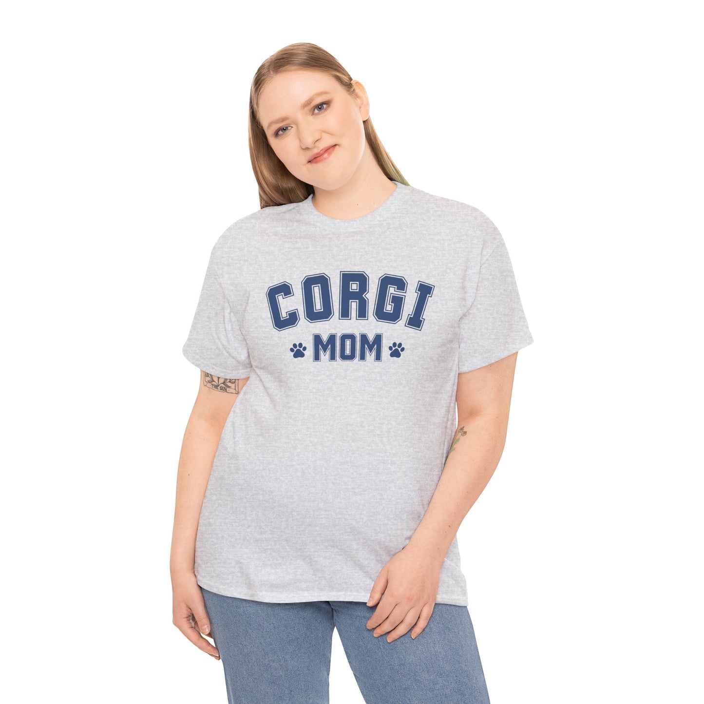 CORGI MOM Unisex Heavy Cotton Tee US