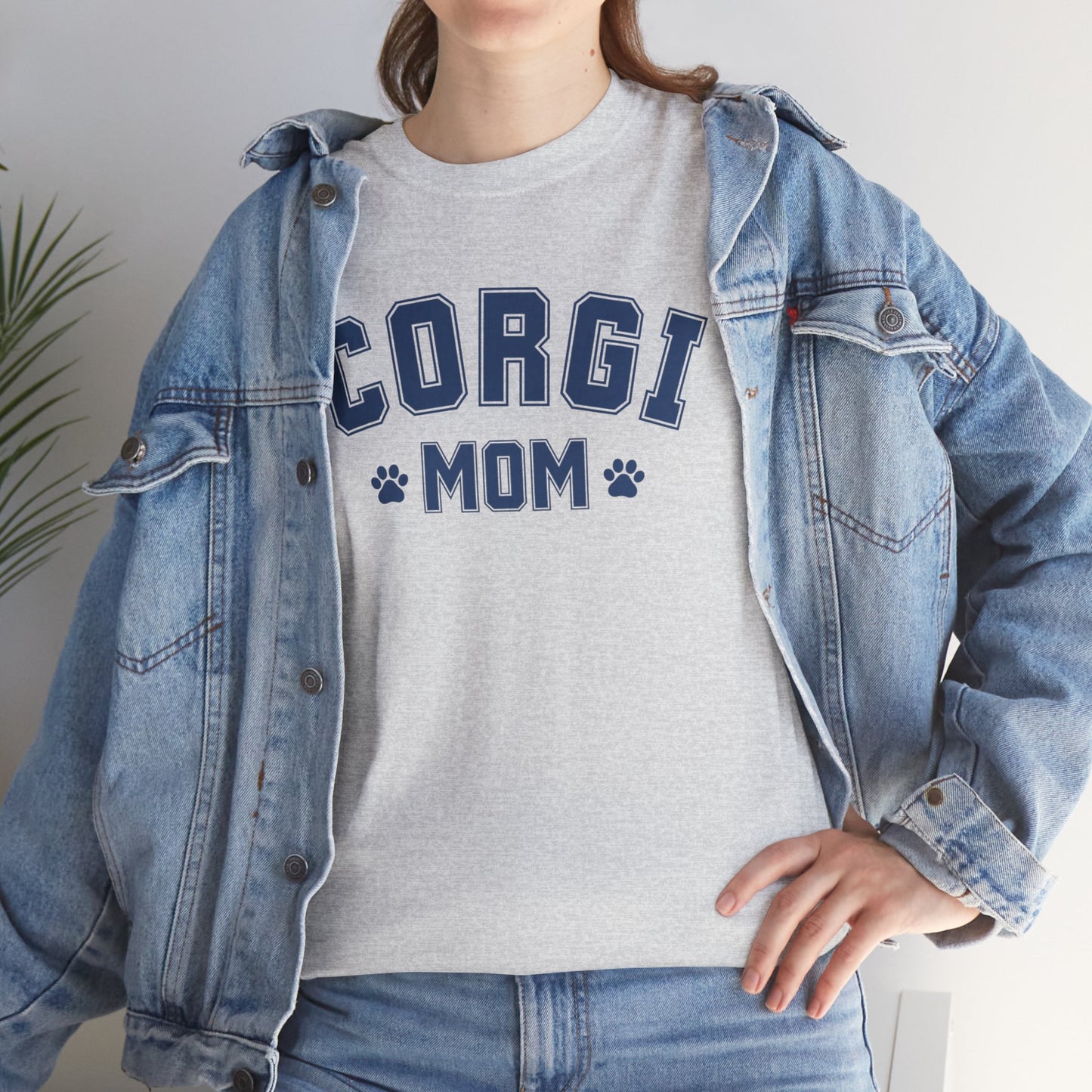 CORGI MOM Unisex Heavy Cotton Tee US