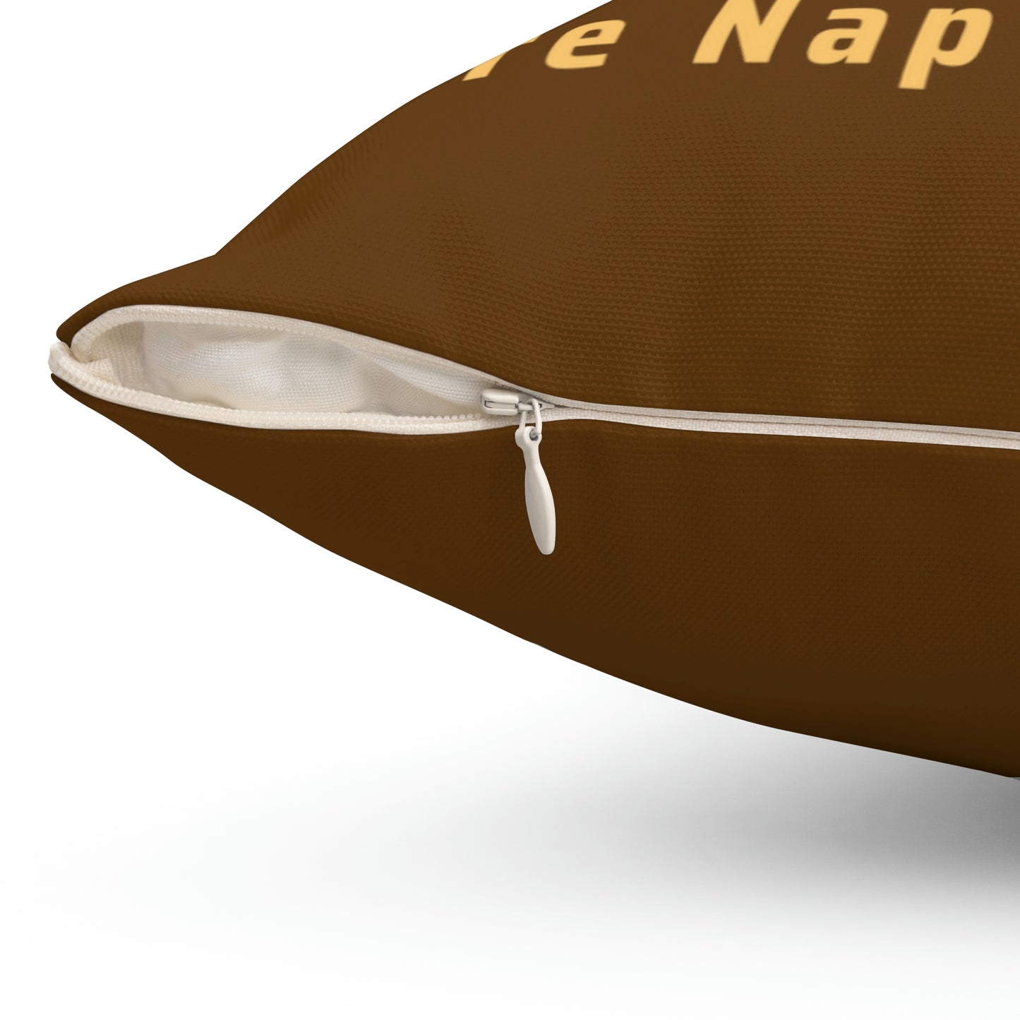 The Best Pre Nap Workout Spun Polyester Square Pillow | Happy Cat Pillow
